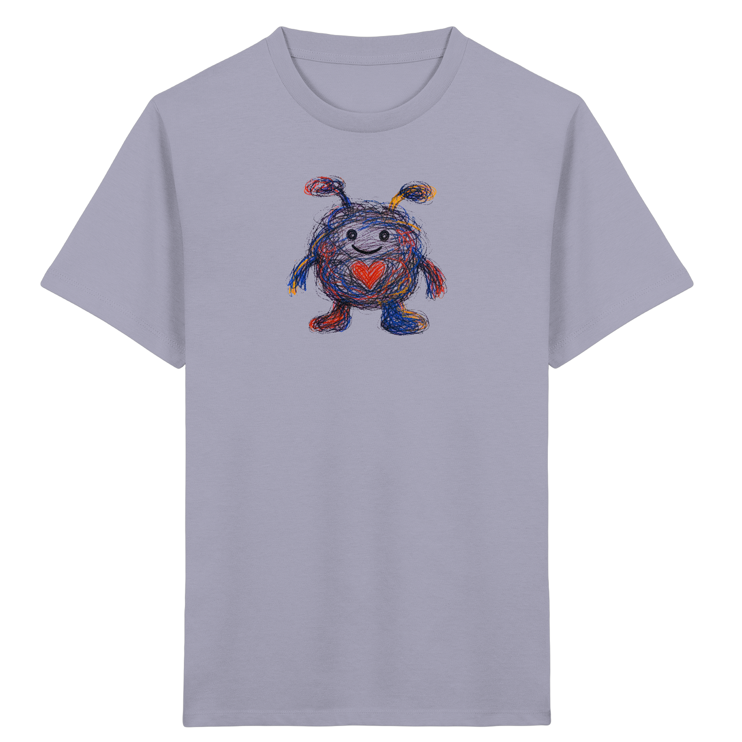 Herzknäuel Monster Kinder T-Shirt - Kinder Bio T-Shirt