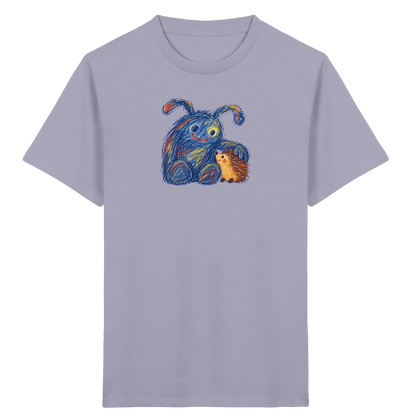 Igelkumpel Monster Freundschaft - Kinder Bio T-Shirt