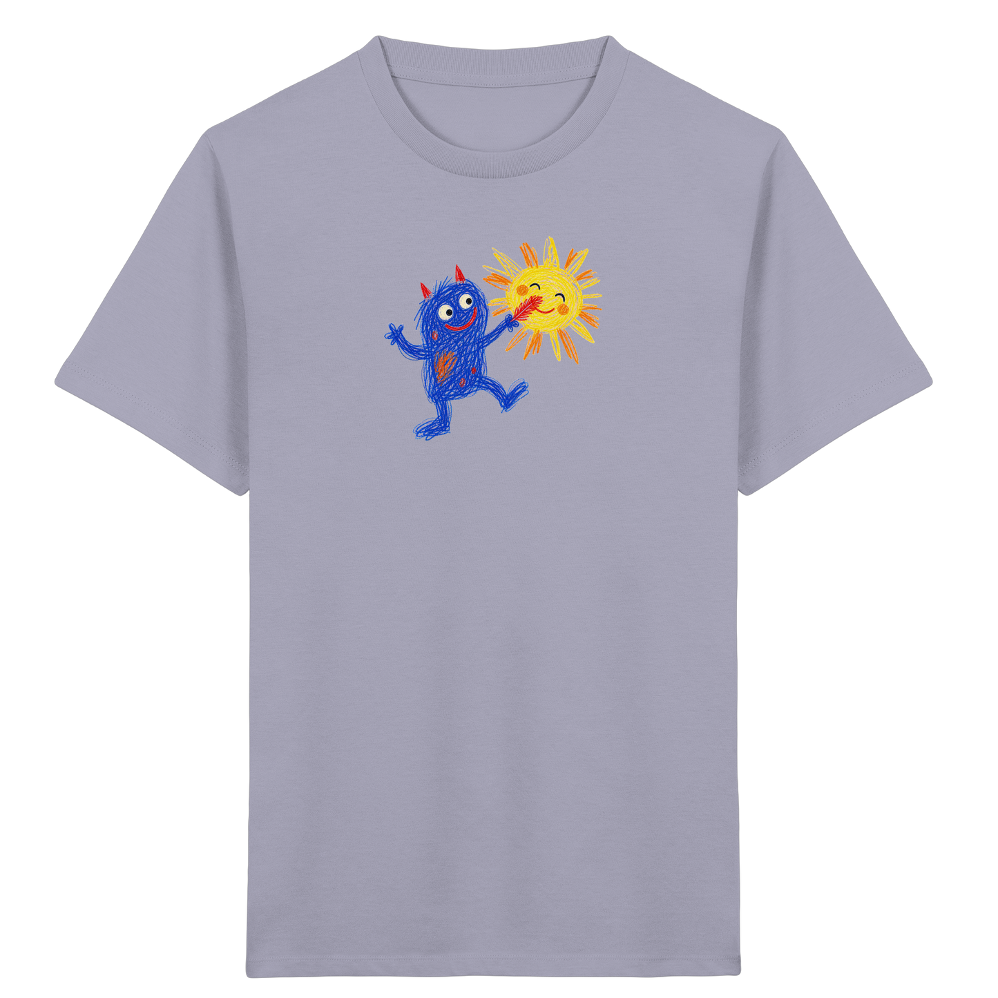 Sonnenkitzler Monster Kinder Shirt - Kinder Bio T-Shirt