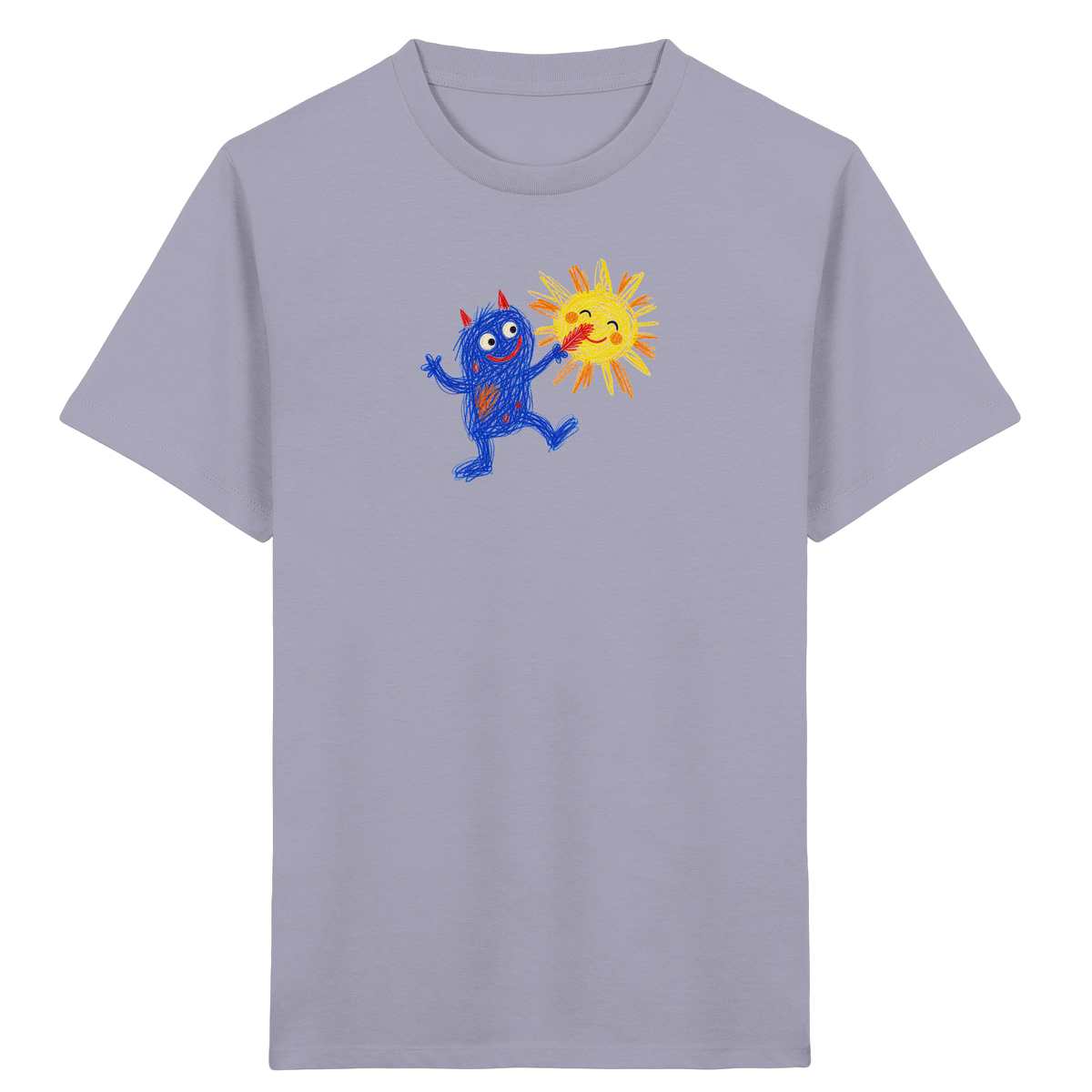 Sonnenkitzler Monster Kinder Shirt - Kinder Bio T-Shirt