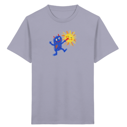 Sonnenkitzler Monster Kinder Shirt - Kinder Bio T-Shirt