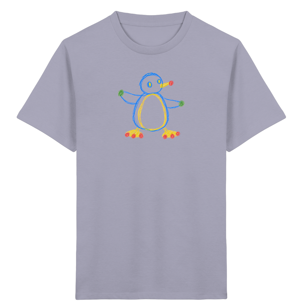 Farbpunkt Pinguin Kinder Shirt - Kinder Bio T-Shirt