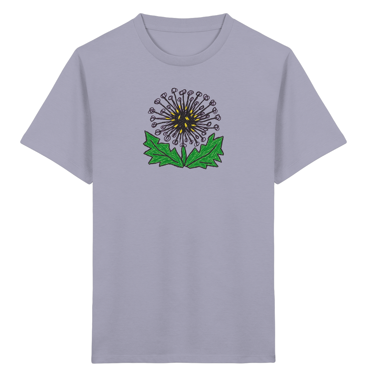 Kritzel Löwenzahn Kinder Shirt - Kinder Bio T-Shirt
