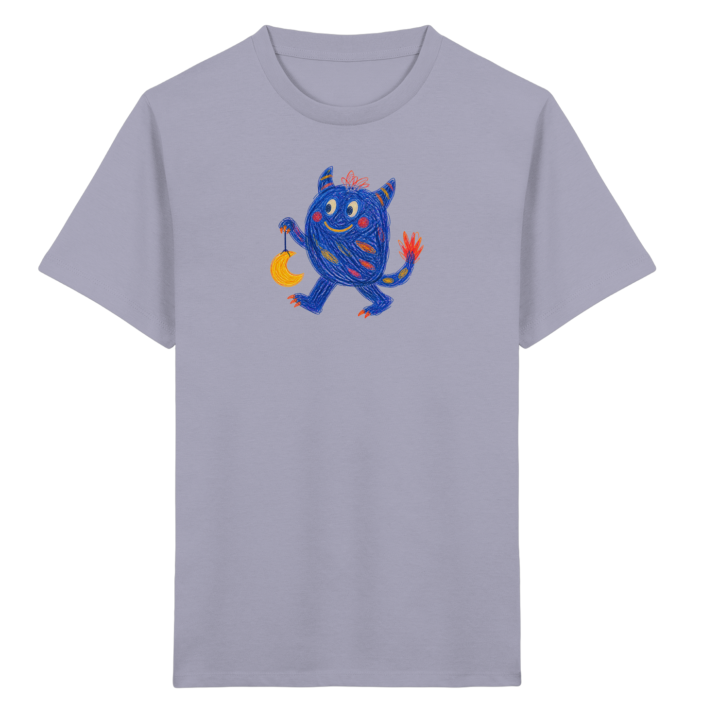 Mondlaterne Monster Kinder T-Shirt - Kinder Bio T-Shirt