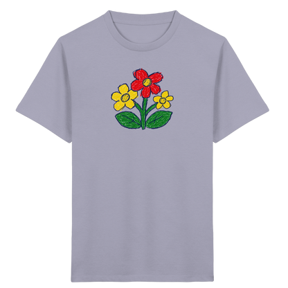 Kritzel-Dreiblüte Kinder T-Shirt - Kinder Bio T-Shirt