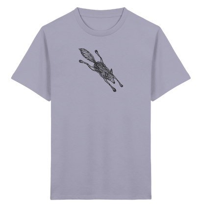 Wolf von oben - Kinder Bio T-Shirt