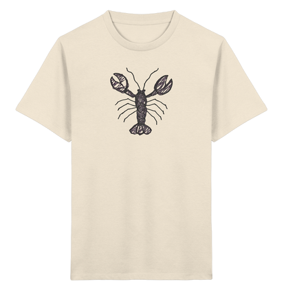 Hummer von oben gezeichnet - Kinder Bio T-Shirt
