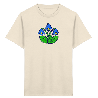 Kritzel Glockenblume Kinder Shirt - Kinder Bio T-Shirt