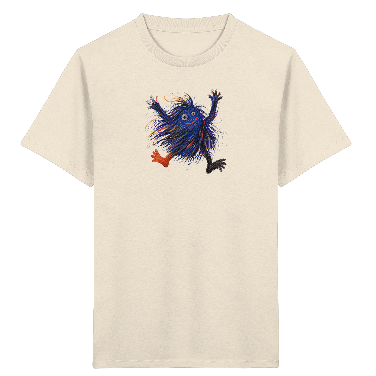 Wackelwuschel tanzt fröhlich - Kinder Bio T-Shirt