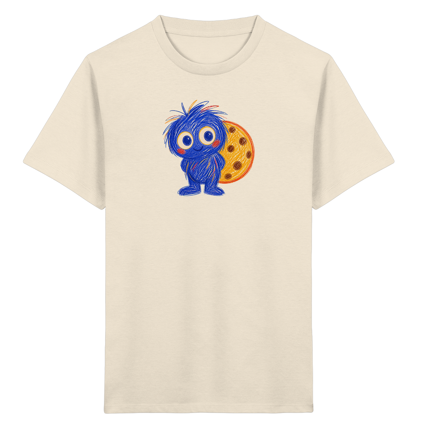 Keksverstecker Monster Kinder Shirt - Kinder Bio T-Shirt