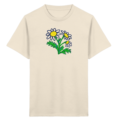 Kritzel-Kamille Kinder T-Shirt - Kinder Bio T-Shirt