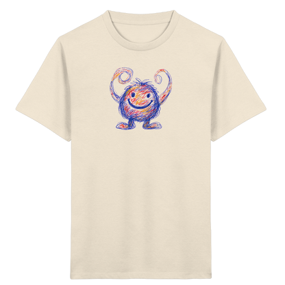 Nudelarme Kritzelmonster Shirt - Kinder Bio T-Shirt