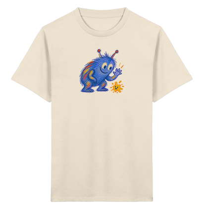 Klecksfreund Monster Kinder T-Shirt - Kinder Bio T-Shirt
