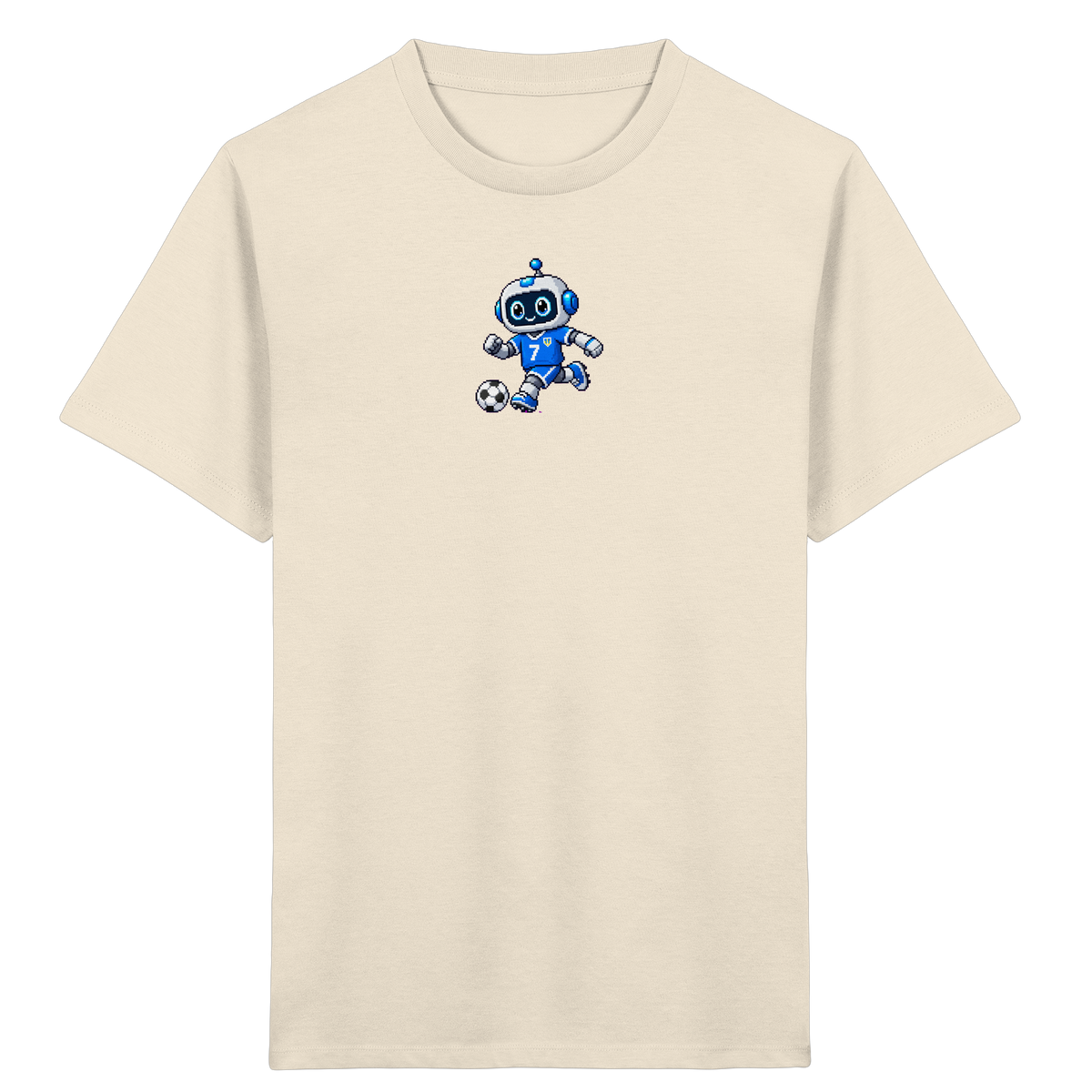 Pixel-Roboter: Retro-Shirt für kleine Technikfans - Kinder T-Shirt