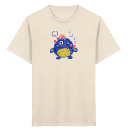 Blubberbauch Unterwasser Monster - Kinder Bio T-Shirt