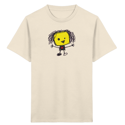 Kritzelkopf mit Wirbelhaar - Kinder Bio T-Shirt