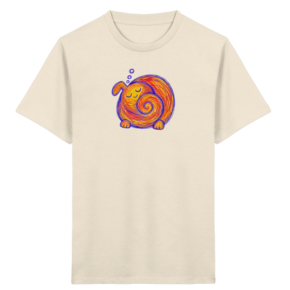 Schnarchkringel Monster Kinder Shirt - Kinder Bio T-Shirt