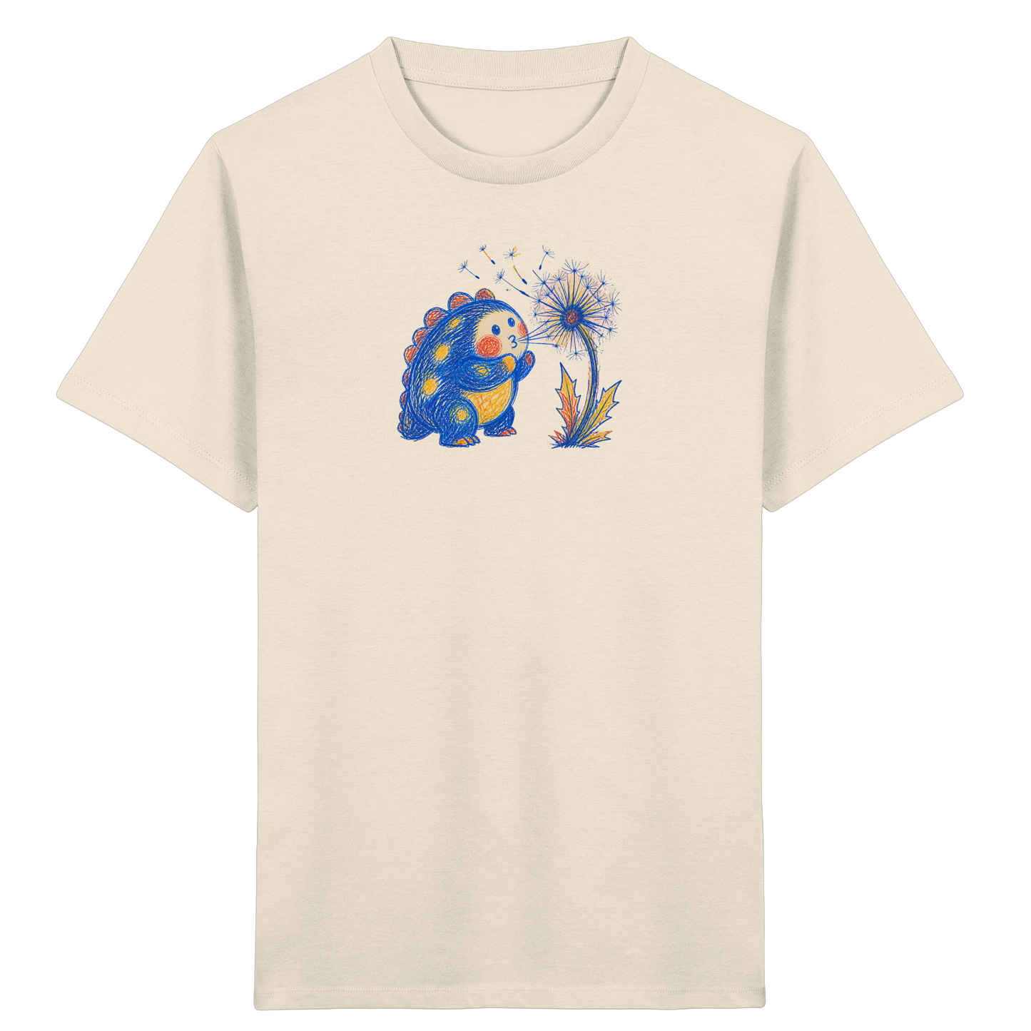 Pusteblümchen Monster Kinder Shirt - Kinder Bio T-Shirt