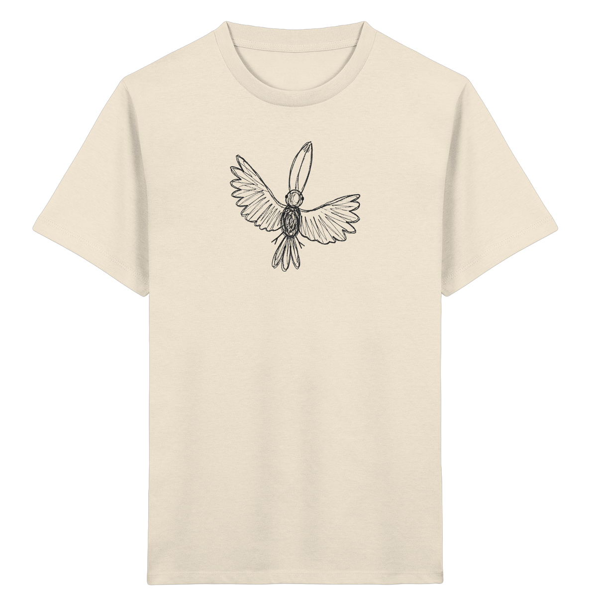 Tukan von oben - Kinder Bio T-Shirt