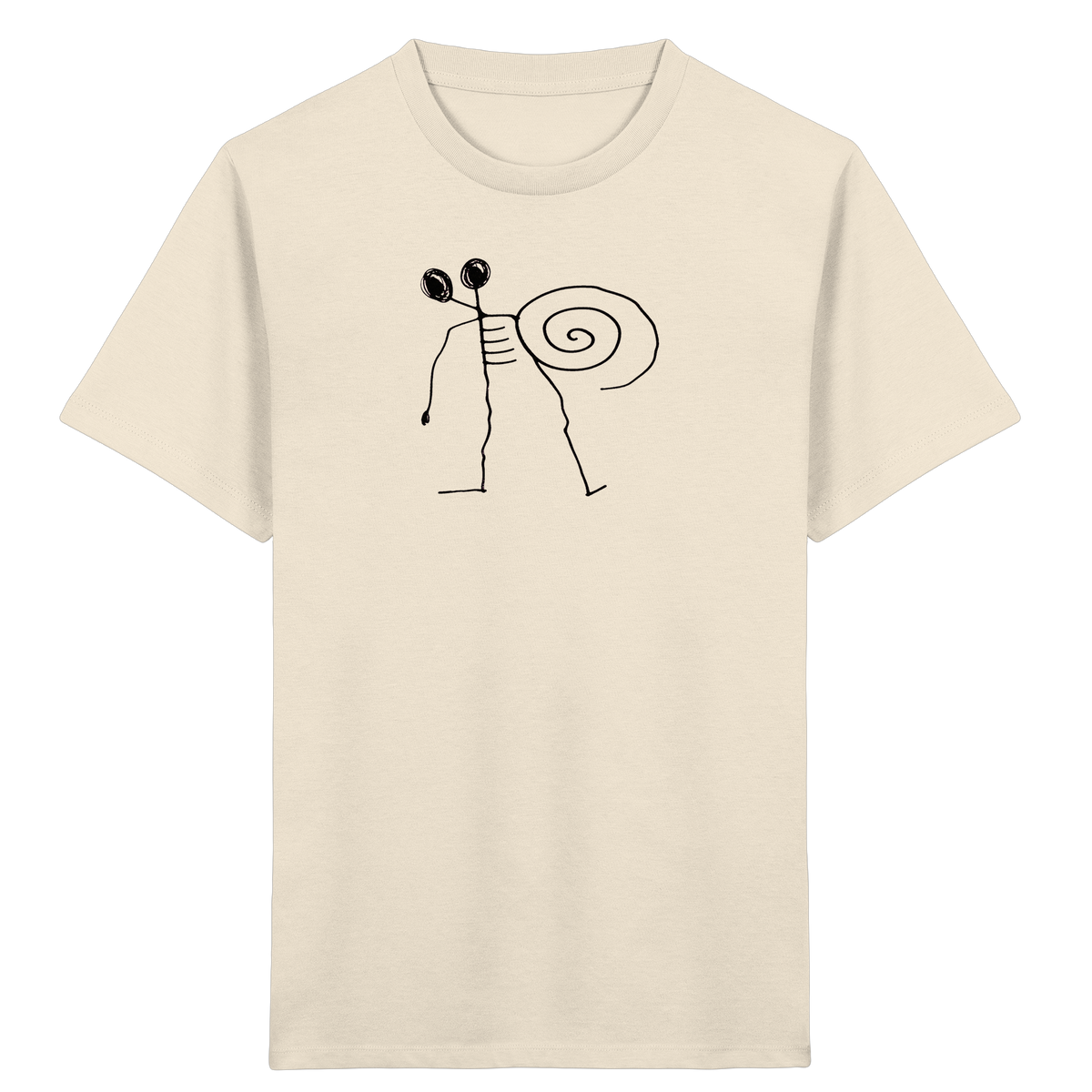 Schneckenrücken Wesen Kinder Shirt - Kinder Bio T-Shirt