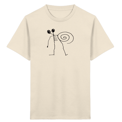 Schneckenrücken Wesen Kinder Shirt - Kinder Bio T-Shirt