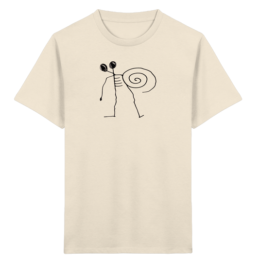 Schneckenrücken Wesen Kinder Shirt - Kinder Bio T-Shirt