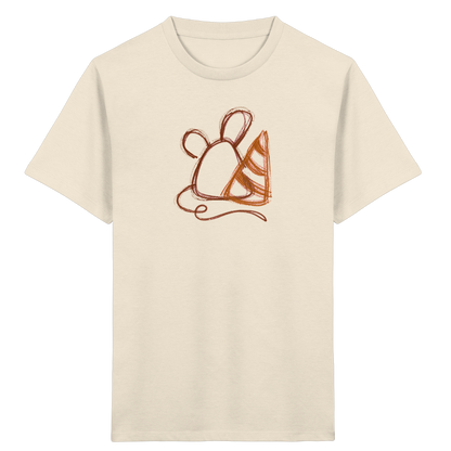 Krakelmaus mit großer Schultüte - Kinder Bio T-Shirt