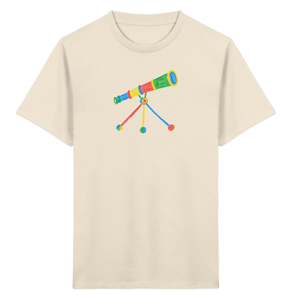 Farbpunkt Teleskop für Kinder - Kinder Bio T-Shirt
