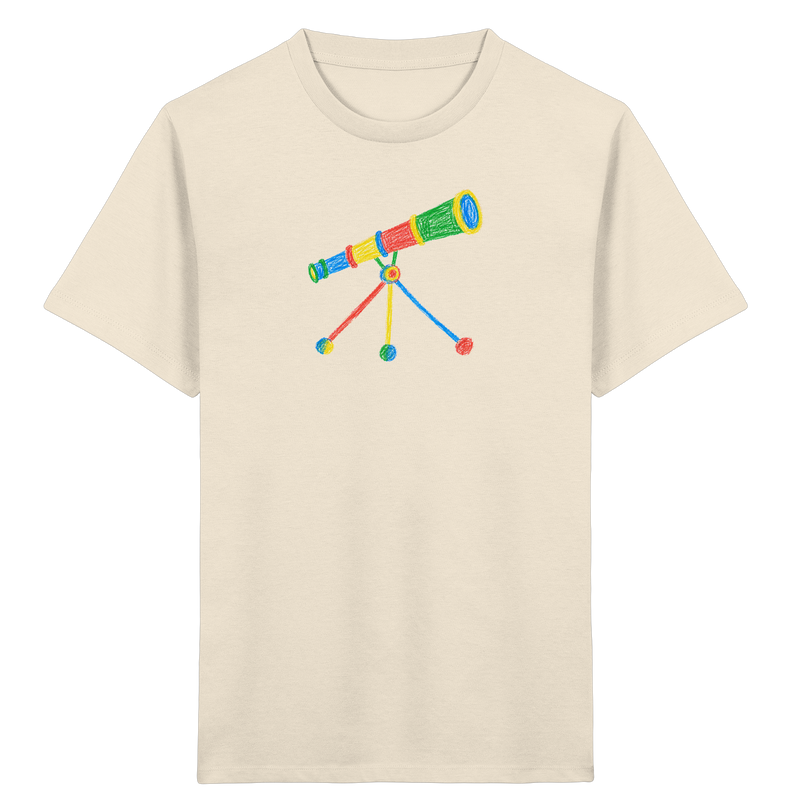 Farbpunkt Teleskop für Kinder - Kinder Bio T-Shirt