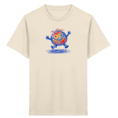 Pfützenhüpfer Kritzelmonster Kinder Shirt - Kinder Bio T-Shirt
