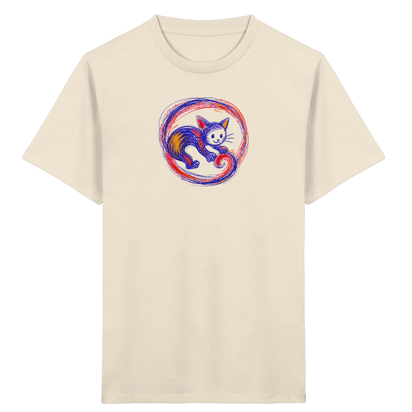 Kringelschwanz Monster Kinder T-Shirt - Kinder Bio T-Shirt