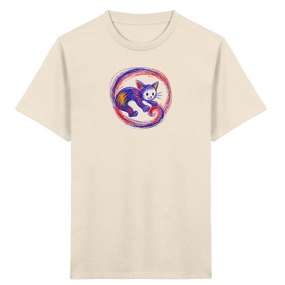 Kringelschwanz Monster Kinder T-Shirt - Kinder Bio T-Shirt