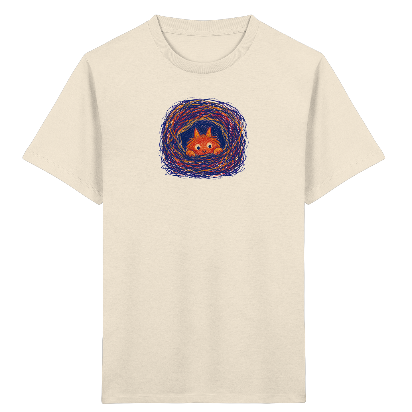 Kuschelhöhle Monster Kinder Shirt - Kinder Bio T-Shirt