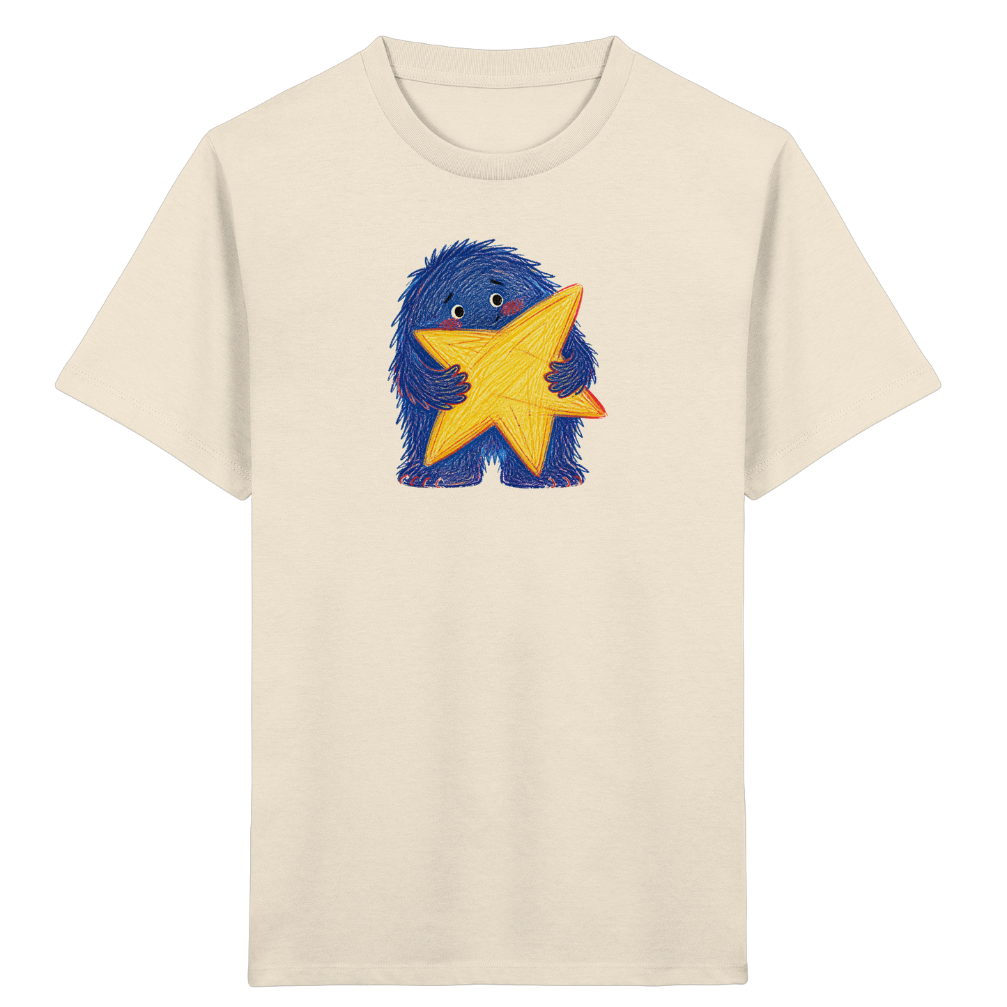Sternensammler Monster Kinder Shirt - Kinder Bio T-Shirt