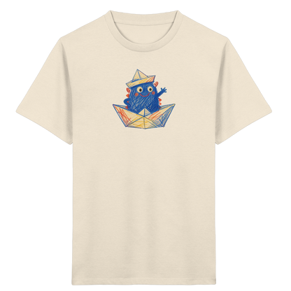 Kleiner Kapitän Monster - Kinder Bio T-Shirt