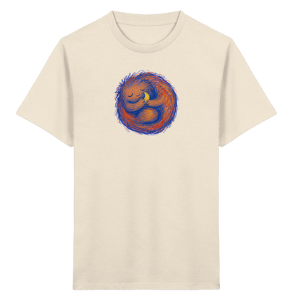 Schlafzottel mit kleinem Mond - Kinder Bio T-Shirt