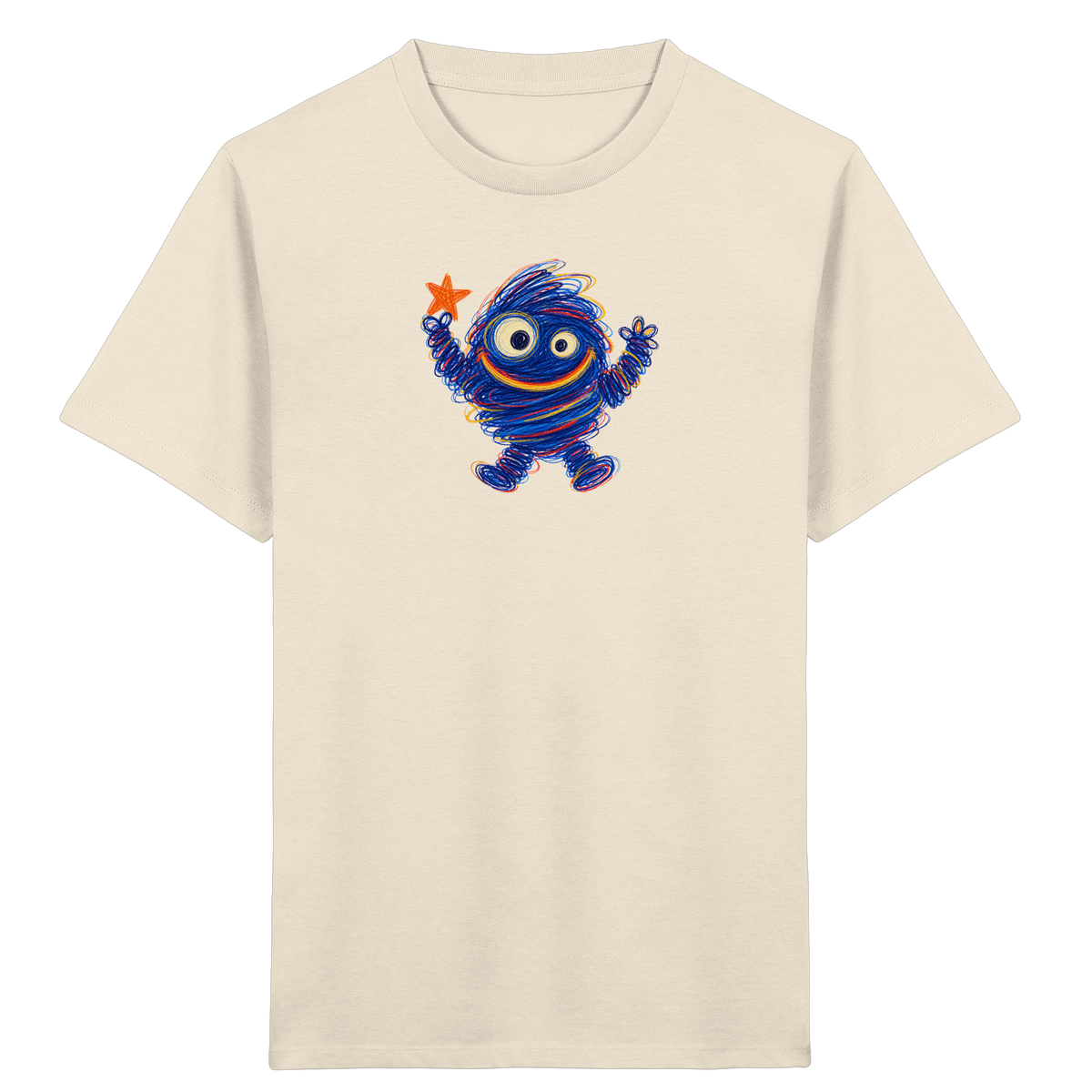 Kuschelsturm Kritzelmonster Shirt - Kinder Bio T-Shirt