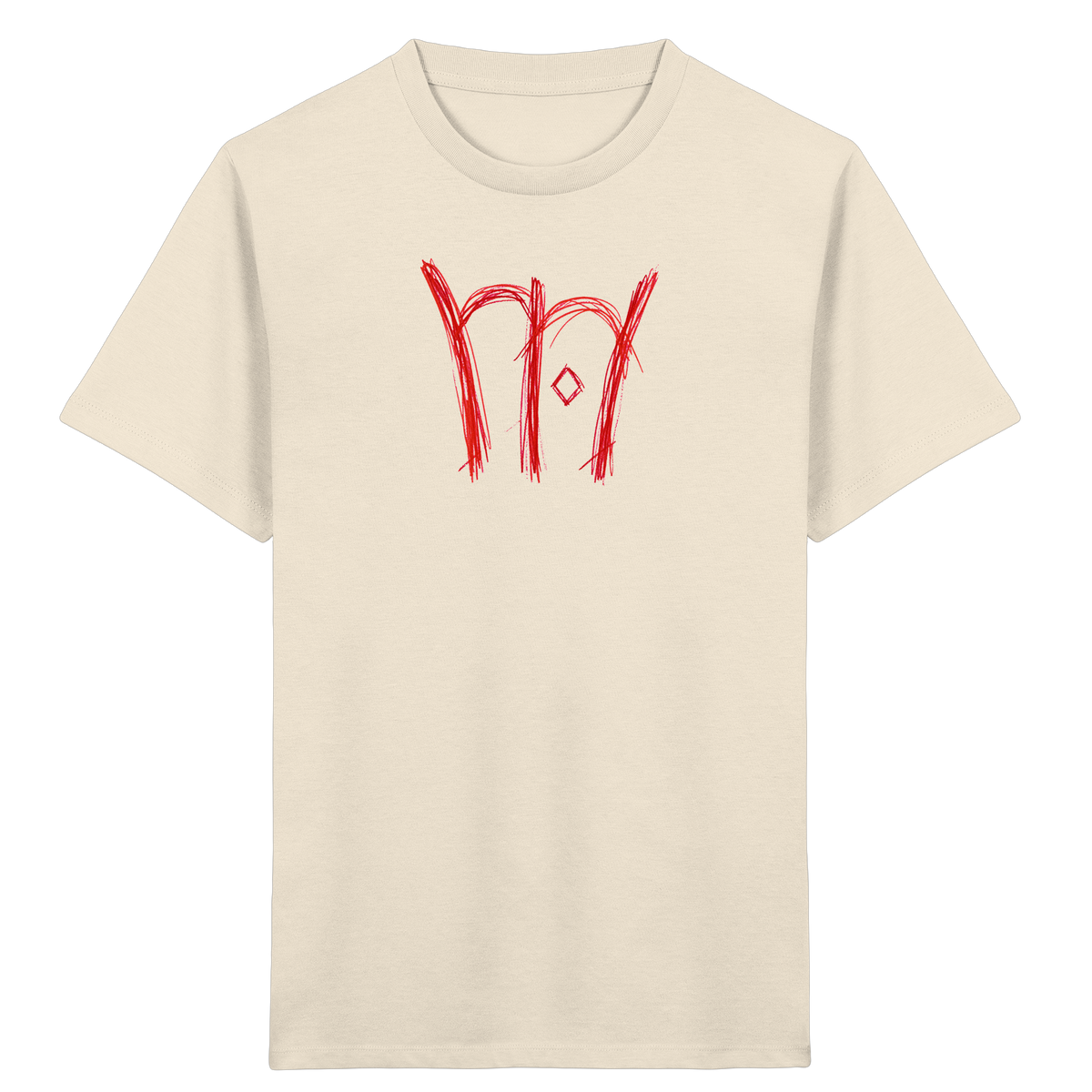 Dunkelrotes Wackeltor Kinder T-Shirt - Kinder Bio T-Shirt