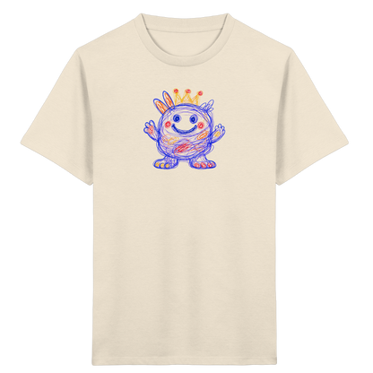 Kringelkrone Kritzelmonster Kinder Shirt - Kinder Bio T-Shirt