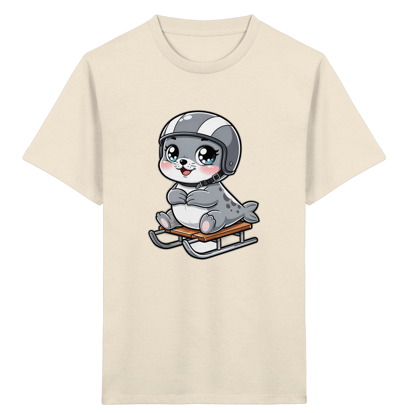 Robbe auf Schlitten: Abenteuer T-Shirt