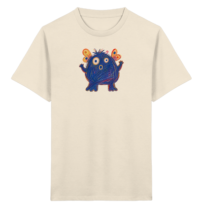 Flatterflauschi mit kleinen Flügeln - Kinder Bio T-Shirt