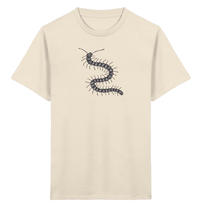 Tausendfüßer von oben - Kinder Bio T-Shirt