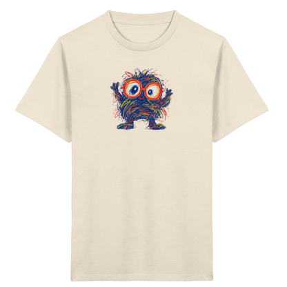 Brillenknäuel Kritzelmonster Shirt - Kinder Bio T-Shirt