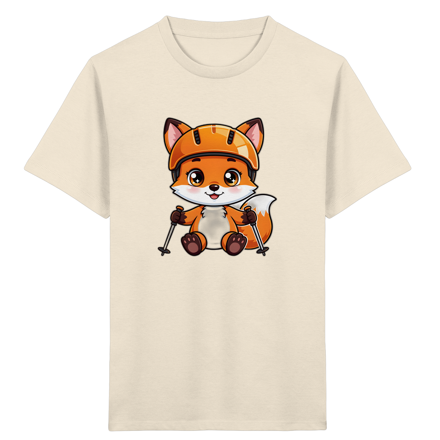 Fuchs-Ski-Abenteuer: Dein Winter-T-Shirt
