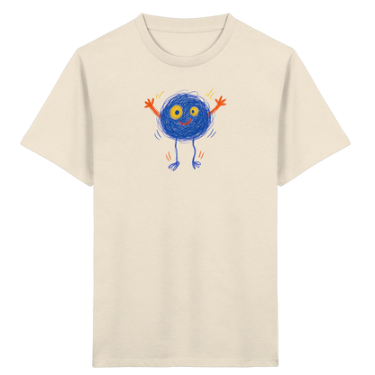 Hüpfkugel Kritzelmonster Kinder T-Shirt - Kinder Bio T-Shirt