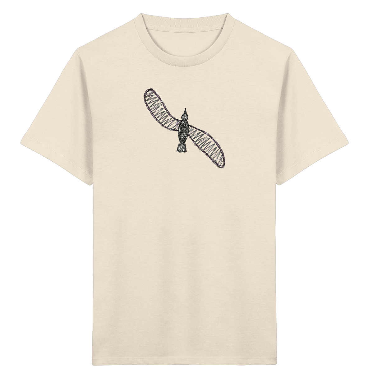 Möwe von oben Shirt - Kinder Bio T-Shirt