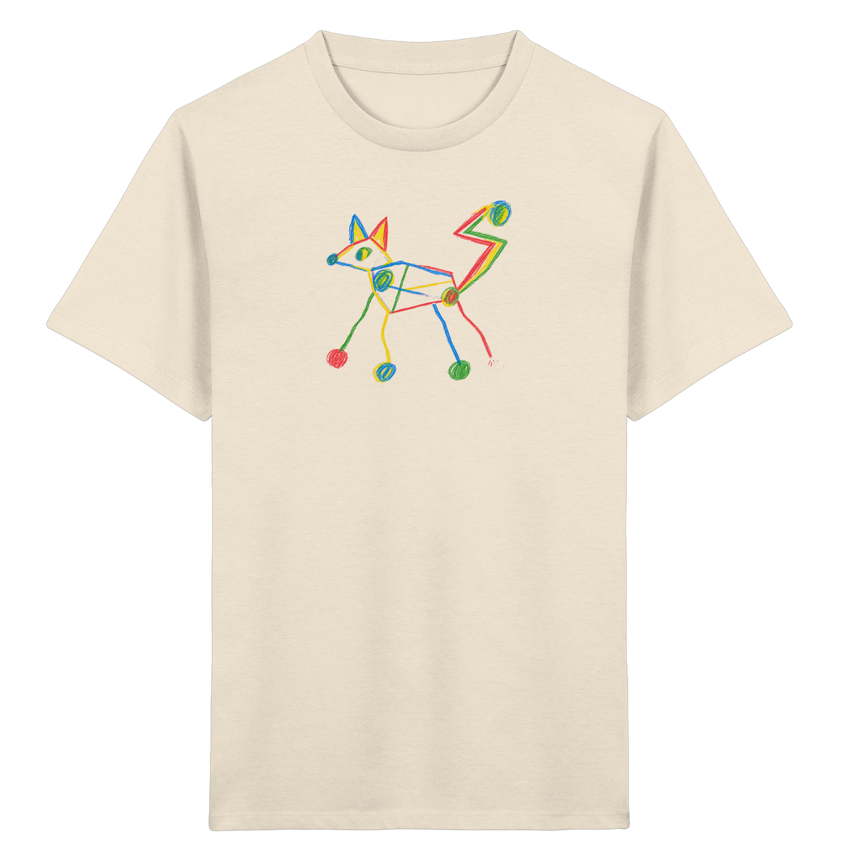 Farbpunkt-Fuchs Kinder Shirt - Kinder Bio T-Shirt