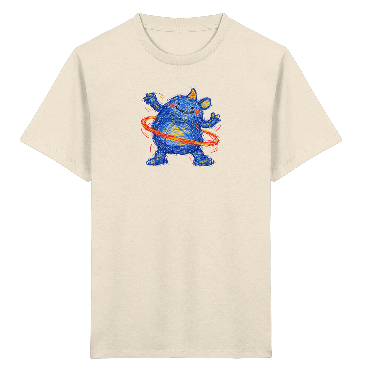 Reifenwirbler Kritzelmonster Shirt - Kinder Bio T-Shirt