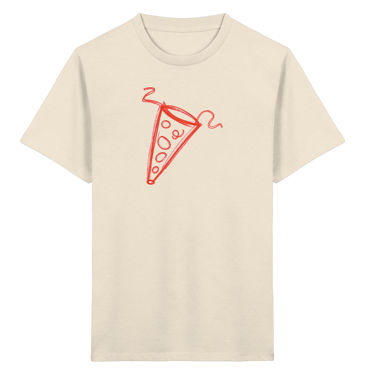 Orange Kringel Schultüte Shirt - Kinder Bio T-Shirt