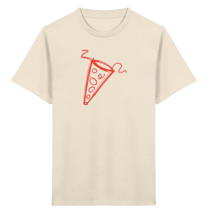 Orange Kringel Schultüte Shirt - Kinder Bio T-Shirt